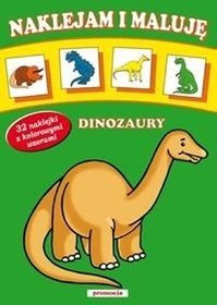 Dinozaury. Naklejam i maluję
