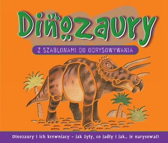 Dinozaury z szablonami do odrysowywania