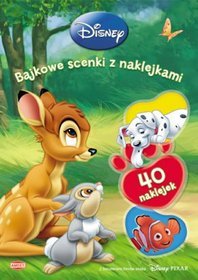 Bajkowe scenki z naklejkami