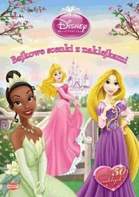 Disney Księżniczka Bajkowe scenki z naklejkami