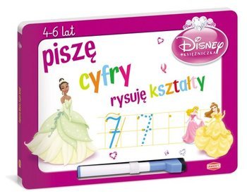 Disney Księżniczka. Piszę cyfry, rysuję kształty