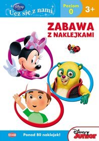 Disney Ucz się z nami. Disney Junior. Zabawa z naklejkami