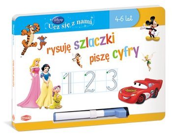 Disney Ucz się z nami Rysuję szlaczki piszę cyfry