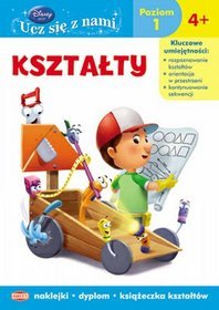 Disney Ucz się z nami Kształty Poziom 1