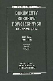 Dokumenty Soborów Powszechnych t.IV/2