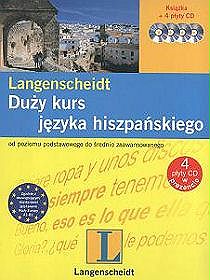 Kurs Duży język hiszpański od poziomu podstawowego do średnio zaawansowanego + 4 CD