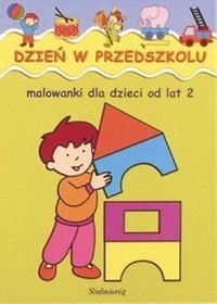 Dzień w przedszkolu - malowanka