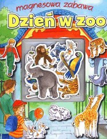 Dzień w zoo. Magnesowa zabawa