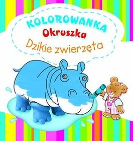 Dzikie zwierzęta. Kolorowanka Okruszka