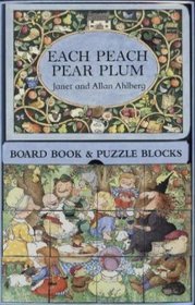 Each Peach Pear Plum Book and Block Set