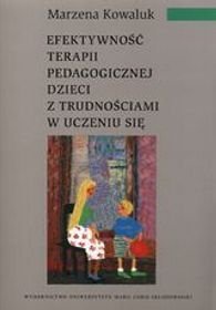 Efektywność terapii pedagogicznej dzieci z trudnościami w uczeniu się