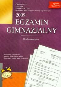 Egzamin gimnazjalny 2009. Blok humanistyczny