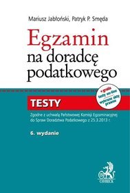 Egzamin na doradcę podatkowego. Testy