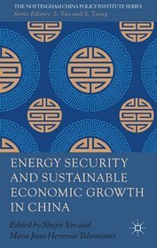 Energy security and sustainable economic growth in China