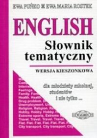 English słownik tematyczny