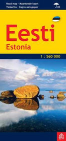 Estonia mapa 1:560 000 Jana Seta