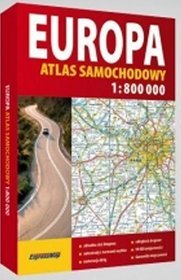 Europa.Atlas samochodowy (bez mapy)