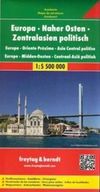 Europa - Bliski Wschód - Azja Środkowa mapa 1:5 500 000 Freytag  Berndt