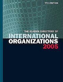 Europa Directory of International Organization 2005