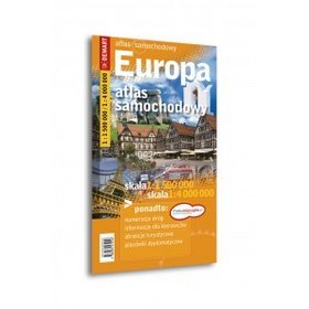 Europa atlas samochodowy 1:1 500 000