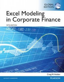 Excel modeling in corporate finance