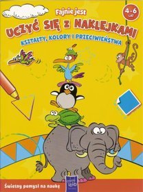 Fajnie jest uczyć się z naklejkami - Kształty