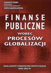 Finanse publiczne wobec procesów globalizacji