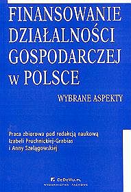 Finansowanie działalności gospodarczej w Polsce