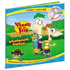 AUDIOBOOK Czytaj i słuchaj Fineasz i Ferb Dziobaków dwóch