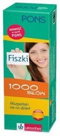 Pons Fiszki 1000 słów Hiszpański na co dzień