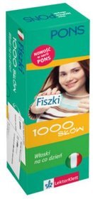 Fiszki 1000 słów Włoski na co dzień
