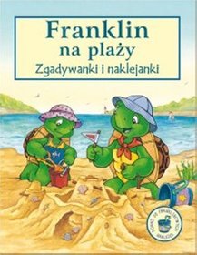 Franklin na plaży. Zgadywanki i naklejanki