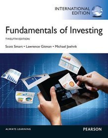 Fundamentals of Investing Plus MyFinanceLab with Pearson Etext