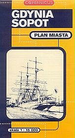 Gdynia, Sopot - Plan miasta (1:15 000)