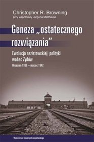 Geneza ostatecznego rozwiązania