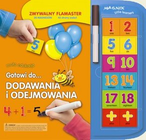 Gotowi do dodawania i odejmowania + zmywalny flamaster