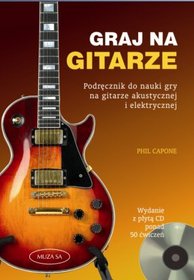 Graj na gitarze z płytą CD