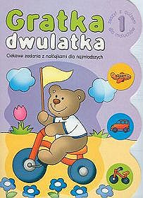 Gratka dwulatka 1. Ciekawe zadania z naklejkami dla najmłodzsych