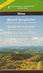 Gurghiu część północna i centralna mapa 1:60 000 Szarvas