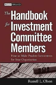 Handbook for Investment Committee Members