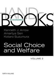 Handbook of Social Choice  Welfare v 2