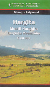 Harghita mapa 1:60 000 Szarvas