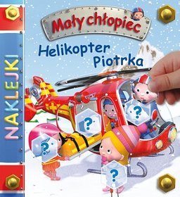 Helikopter Piotrka. Mały Chłopiec. Naklejki