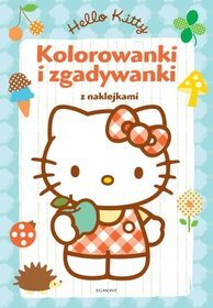 Hello Kitty Kolorowanki i zgadywanki z naklejkami