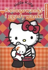 Hello Kitty. Kolorowanki i zgadywanki z naklejkami