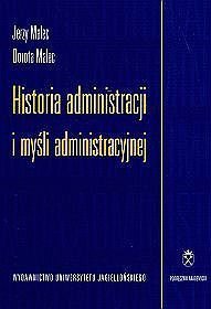 Historia administracji i myśli administracyjnej