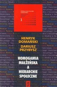 Homogamia małżeńska a hierarchie społeczne