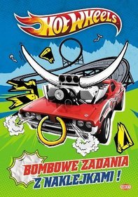 Hot Wheels. Bombowe zadania z naklejkami