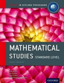 IB Mathematical Studies Standard Level