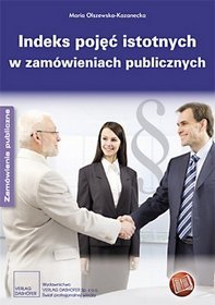 Indeks pojęć istotnych w zamówieniach publicznych